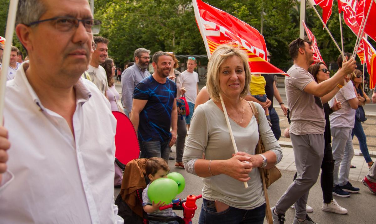 Manifestacin de Megasider en Zaragoza